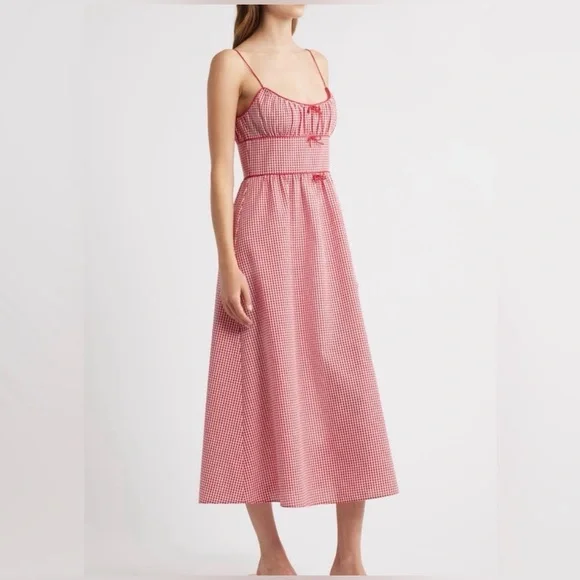 Doen Belline Check Midi Dress - Picture 4 of 11